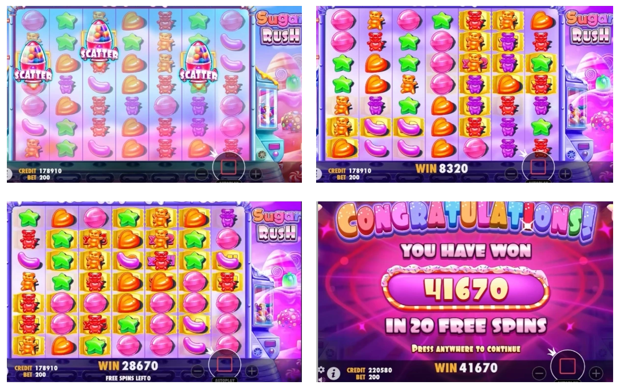 Estrategias agresivo para Jugar Sugar Rush