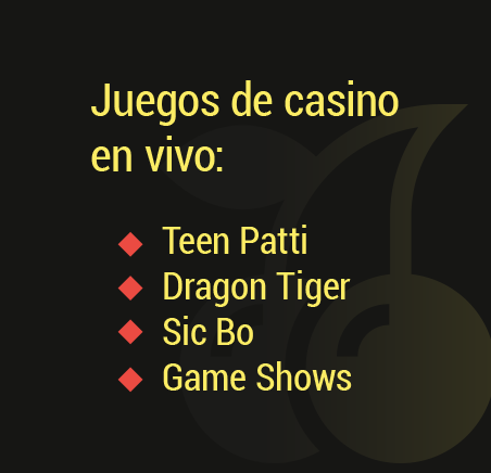 Juegos de casino en vivo