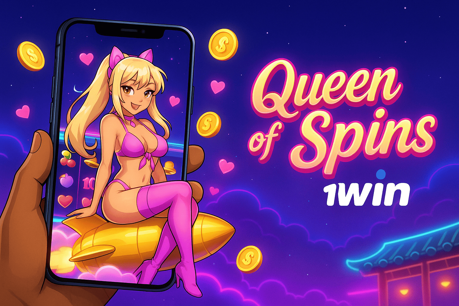 1win Spins Queen