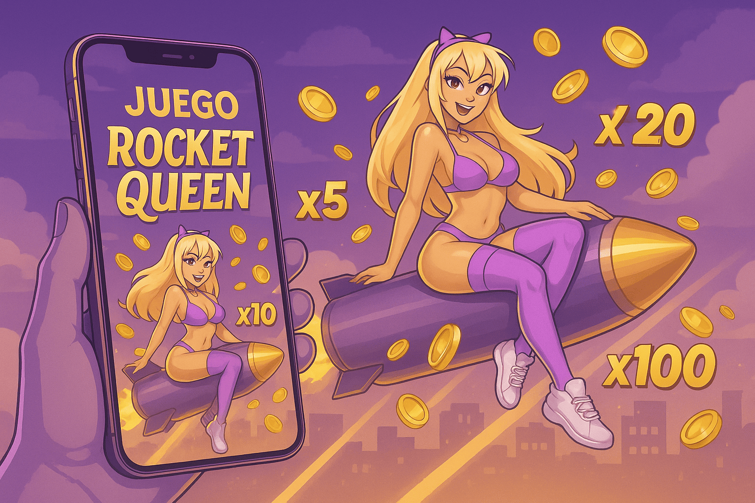Juego Rocket Queen App