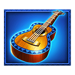 Guitarra - symbol - 3 hot chillies