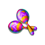 Maracas - symbol - 3 hot chillies