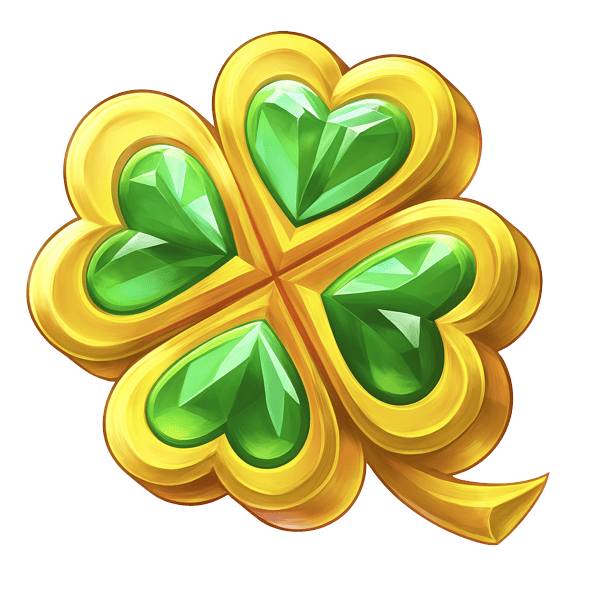 Trébol de Cuatro Hojas - symbol - Action Boost 3 Lucky Rainbows