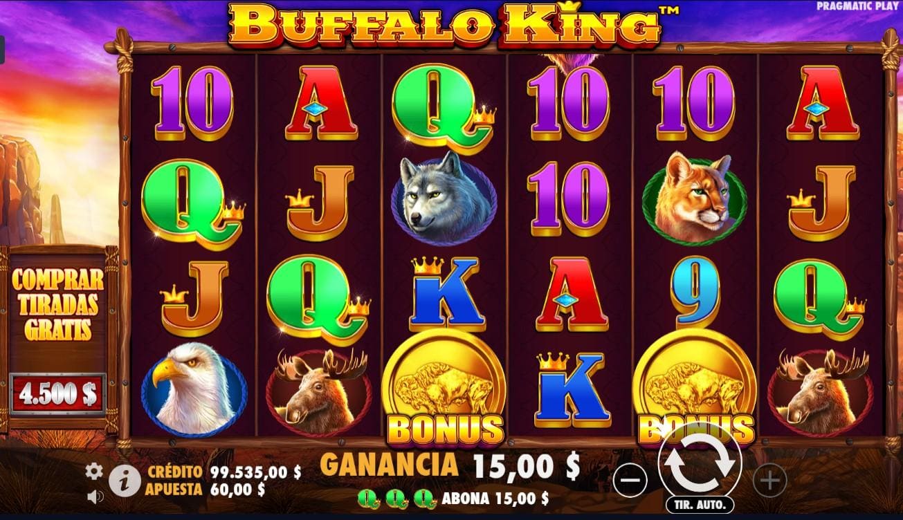 Cómo empezar a jugar a Buffalo King: instrucciones detalladas