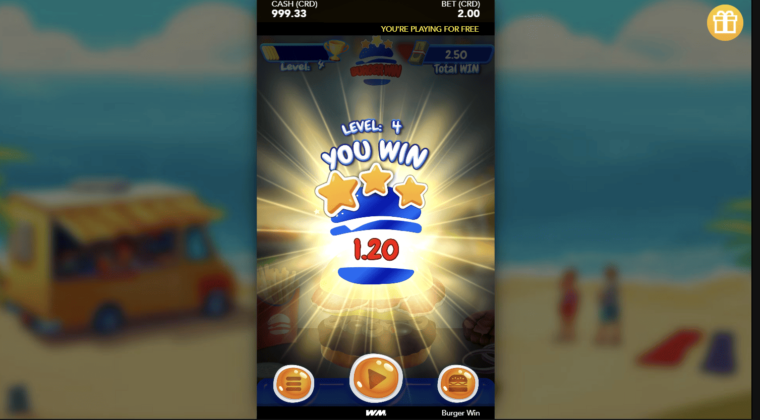 Estrategias para ganar en Burger Win