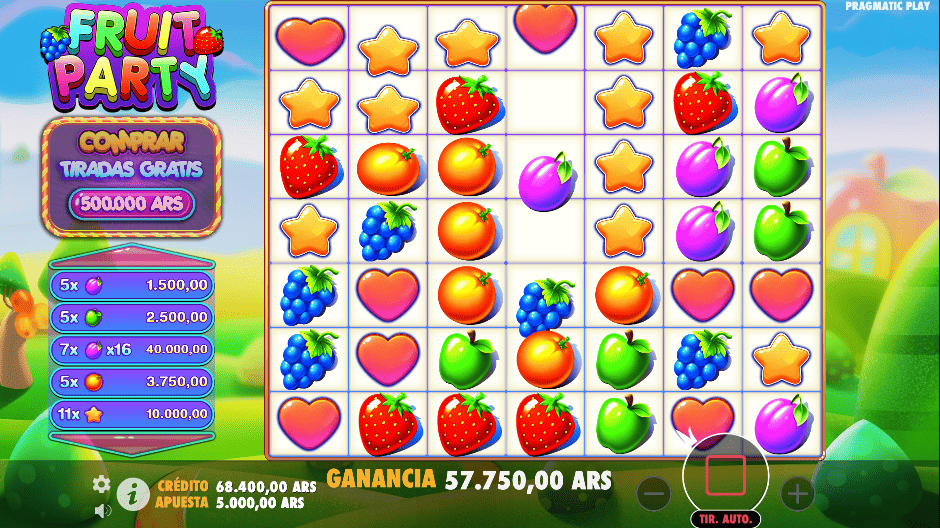 Fruit Party slot demo