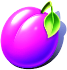 Ciruelas - symbol - fruit party