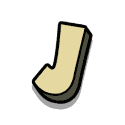 J - symbol - Le bandit