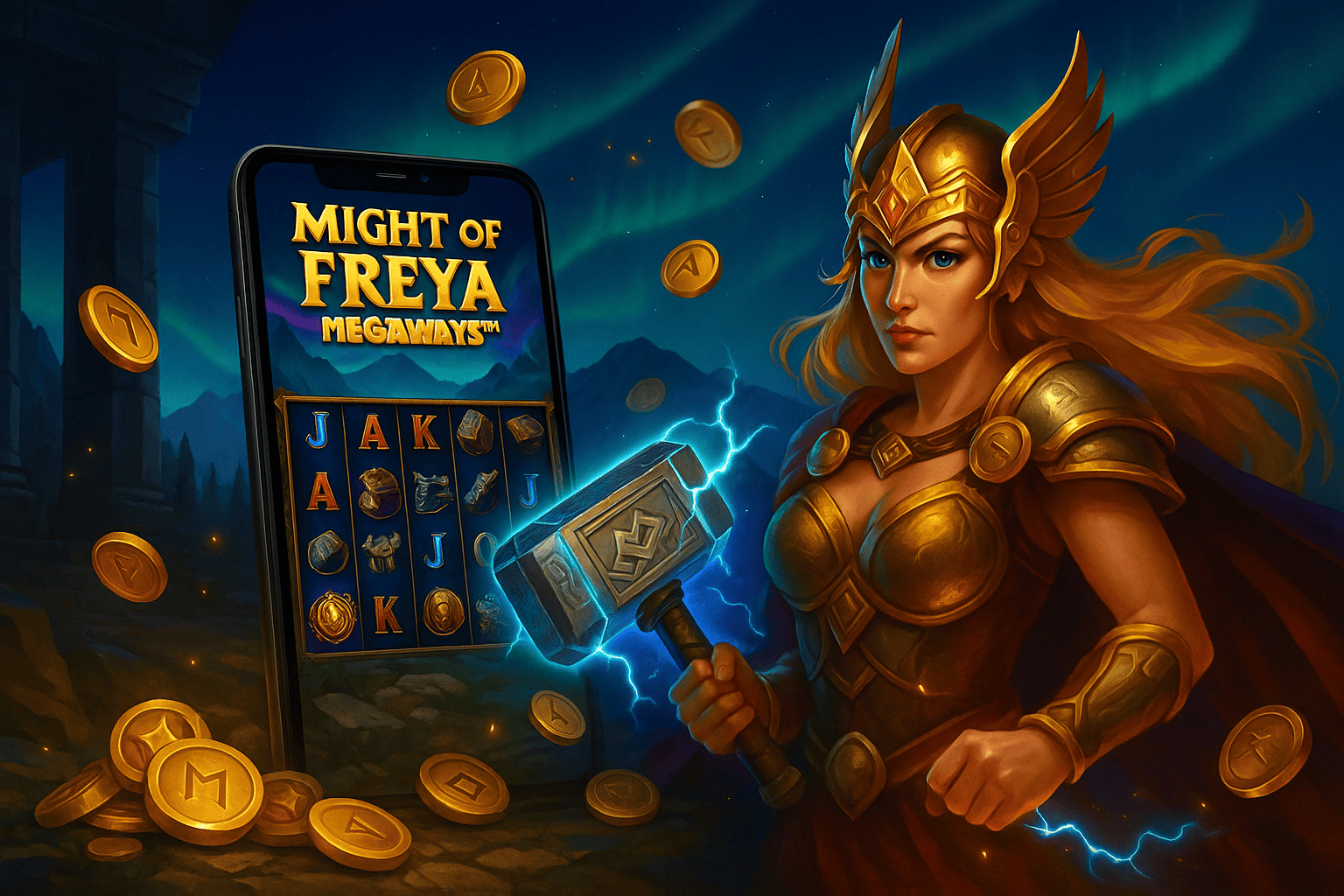 Might of Freya Megaways - Compatibilidad Móvil y Acceso desde Cualquier Reino