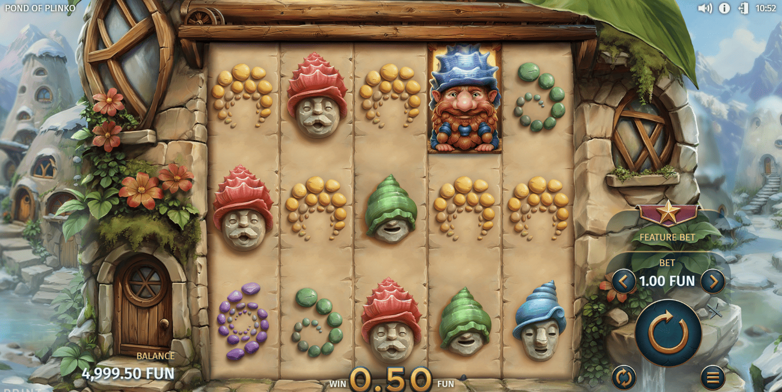 Funciones especiales de Pond of Plinko