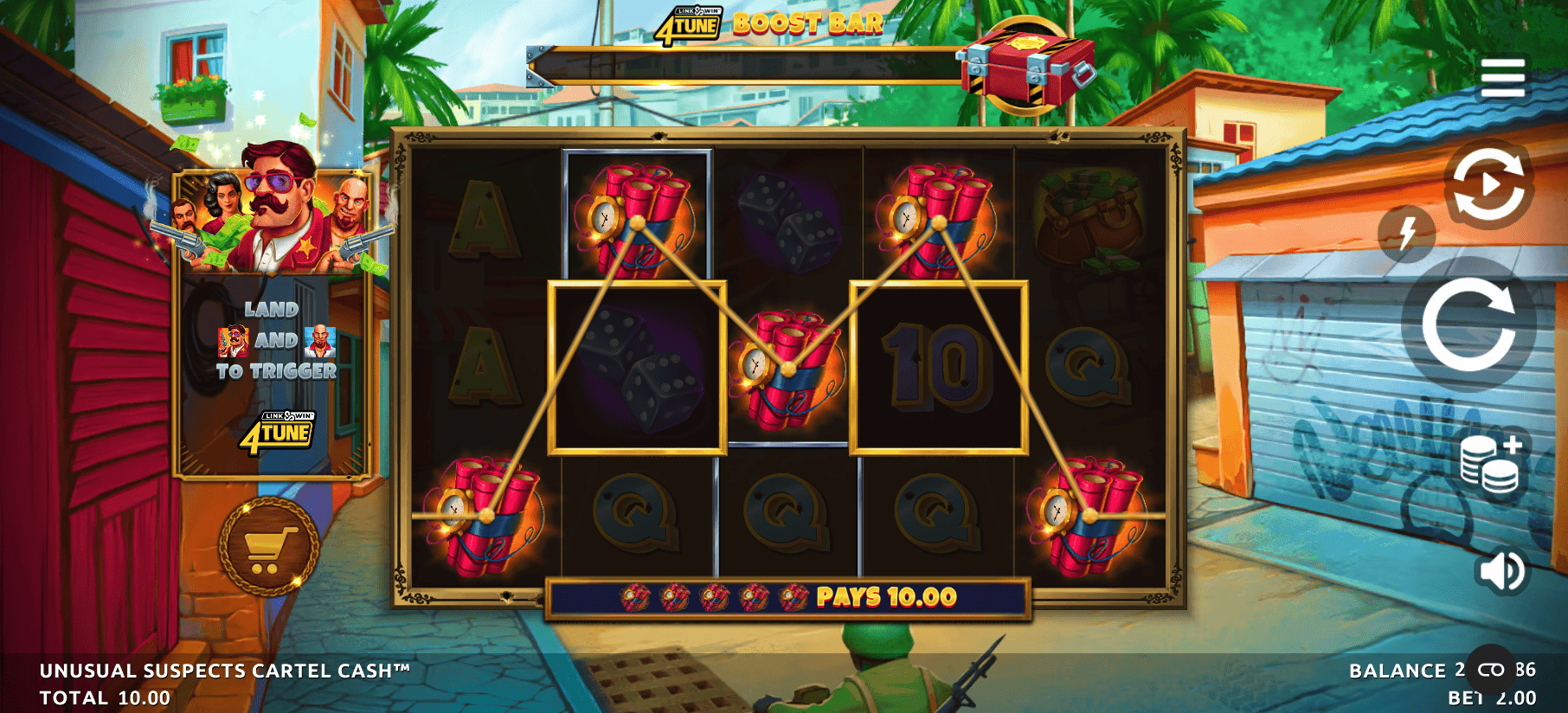Símbolos del juego
