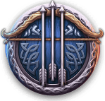 Arco e freccia - symbol - Vikings Go to Hell