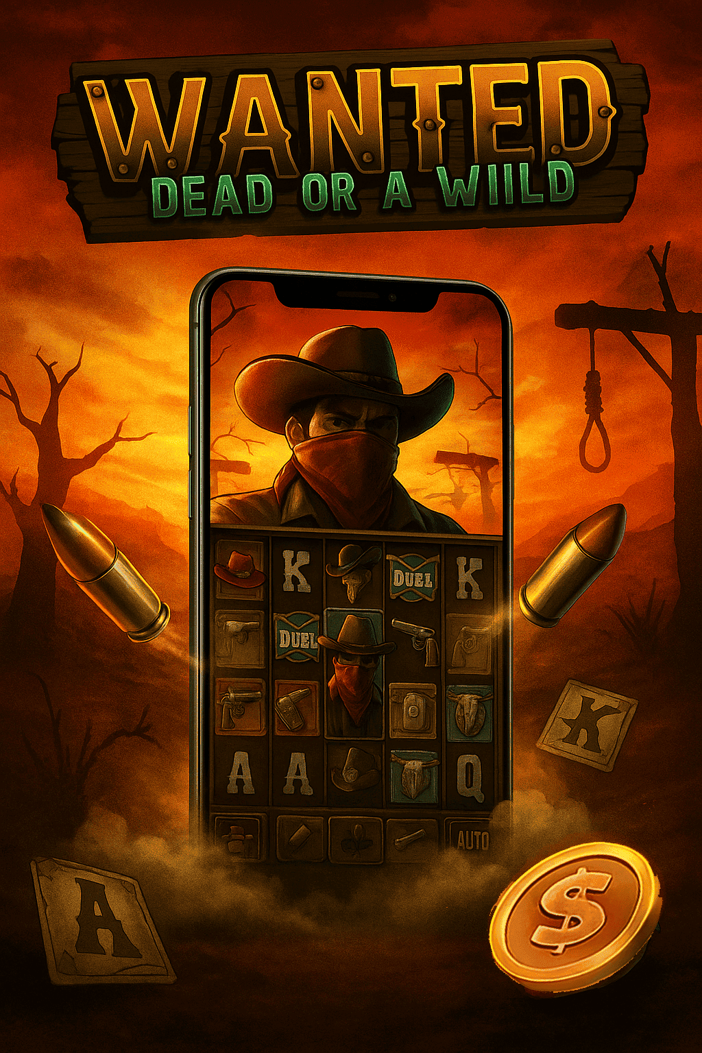 Wanted Dead or a Wild en el móvil
