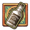Botella de licor - symbol - Wanted Dead or a Wild