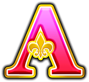 A - símbolo - Wolf Gold