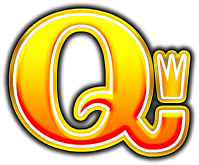 Q - símbolo - Wolf Gold